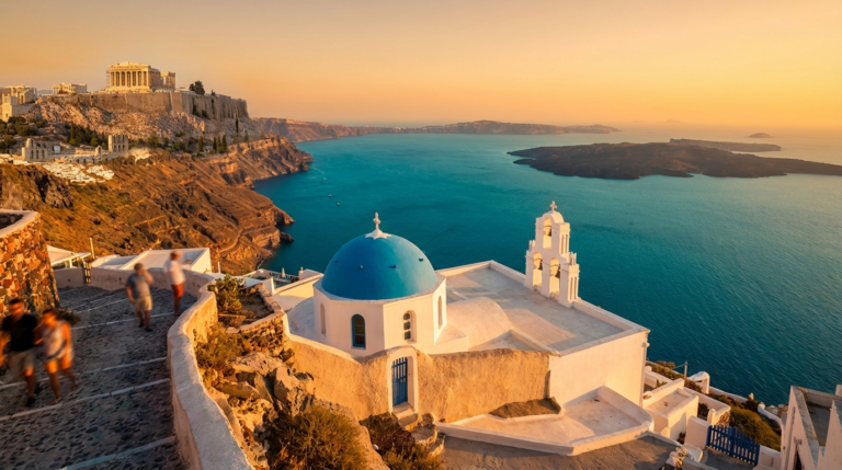 5-Day Greece Itinerary Athens Santorini 2026 - Acropolis and Caldera Views