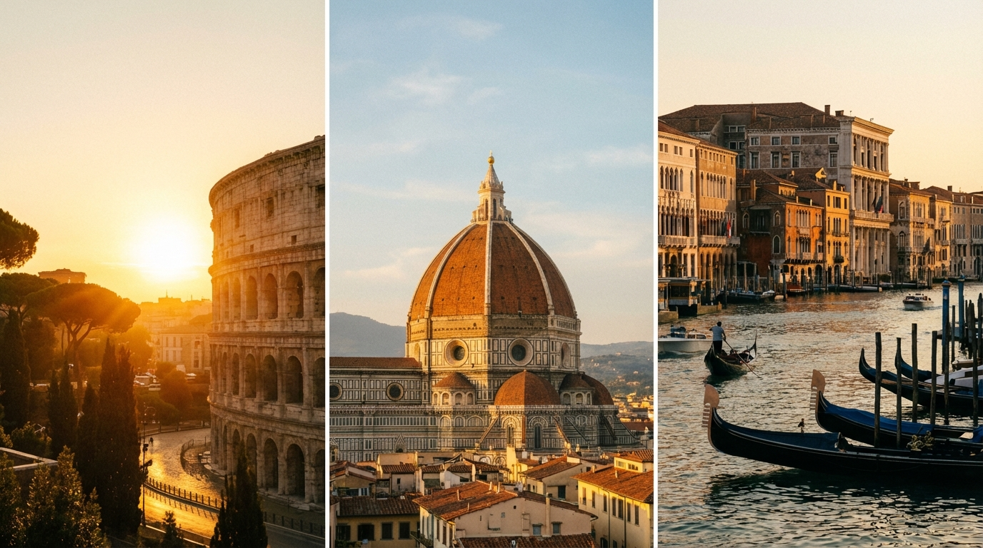 Best 7 Day Italy Itinerary Rome Florence Venice 2026